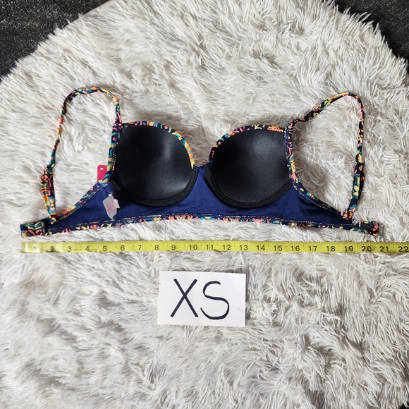 Xhilaration Colorful Floral Push-Up Bikini - Picture 6 of 16